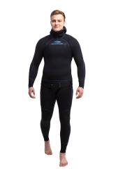 Гидрокостюм Hunter Pro 9мм нейлон/открытая пора черный Гидрокостюм Hunter Pro 9мм нейлон/открытая пора черный